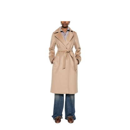 Wool Coat In Multi