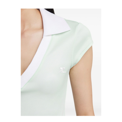 MAYFEYR - Courreges - T-Shirts And Polos Clear Blue - 126JPO057JS0195B216