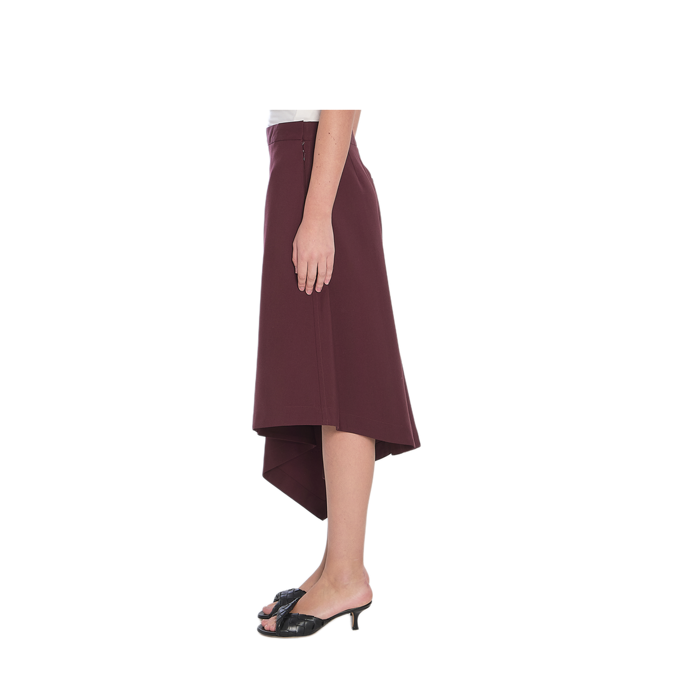 MAYFEYR - Bottega Veneta - Tailored Wool Midi Skirt - 832869V5C606840