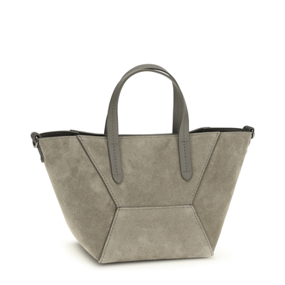 MAYFEYR - Brunello Cucinelli - Suede Shoulder Bag - MBDLD2675