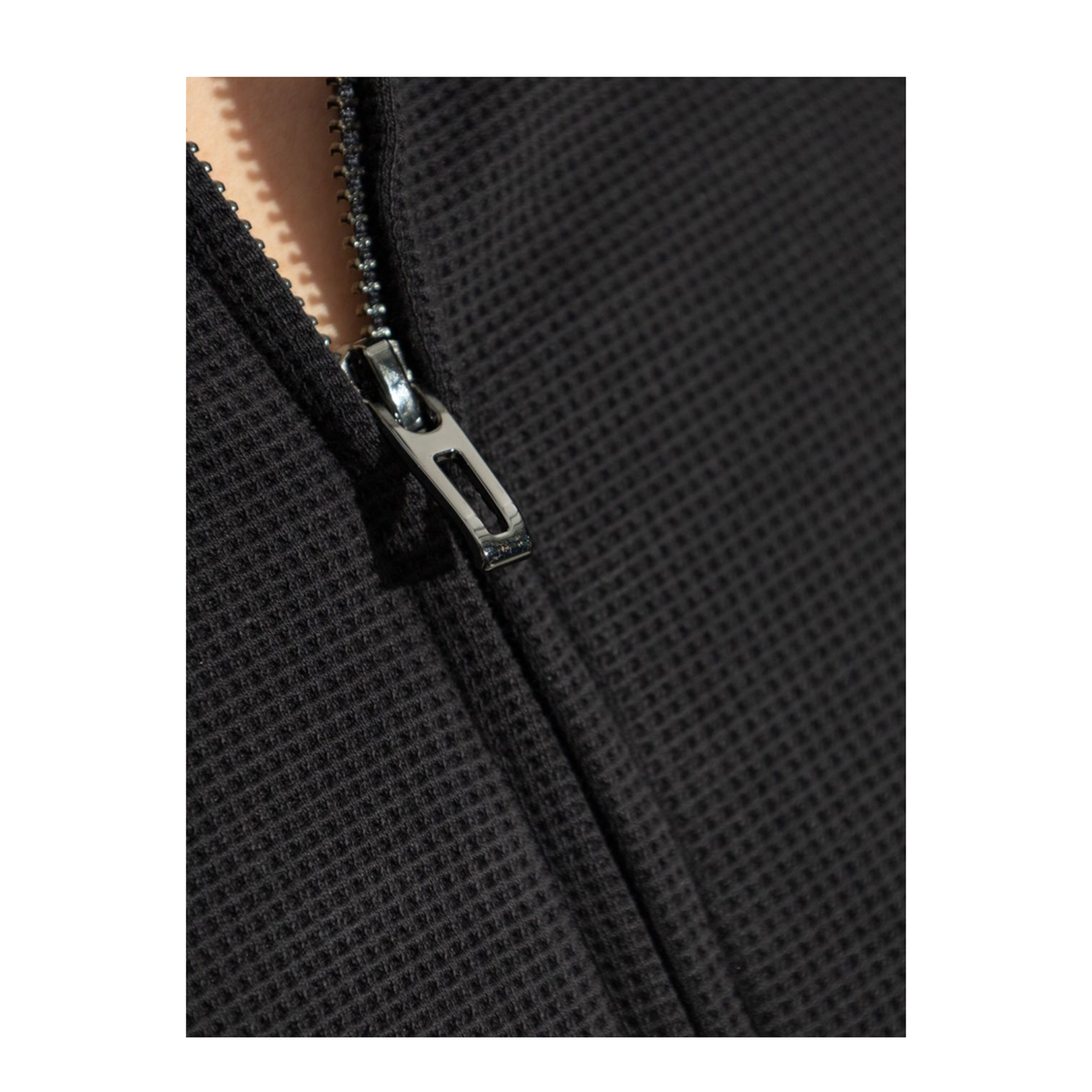 Cotton Zipped Sweatshirt