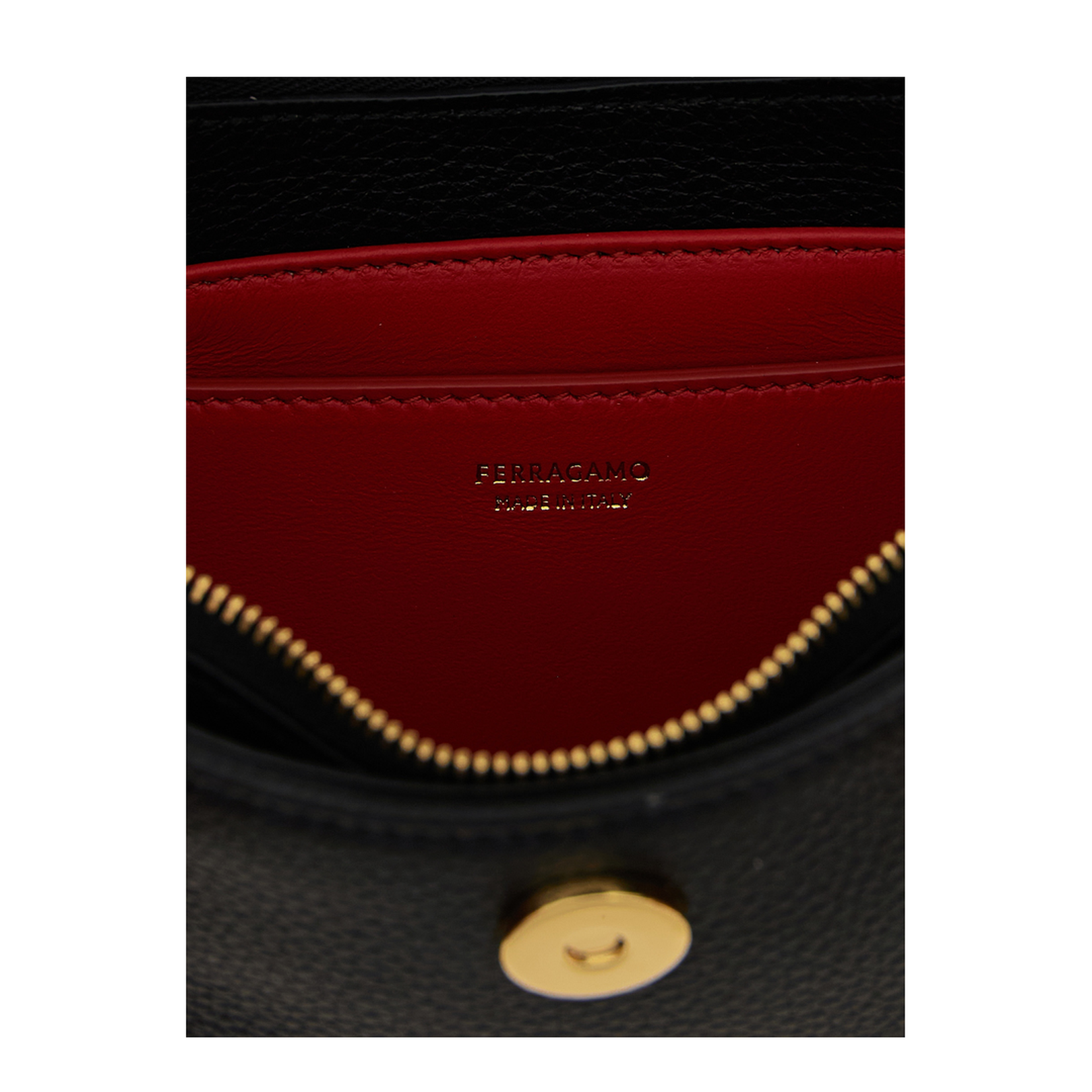 Gabry Hammered Leather Shoulder Bag
