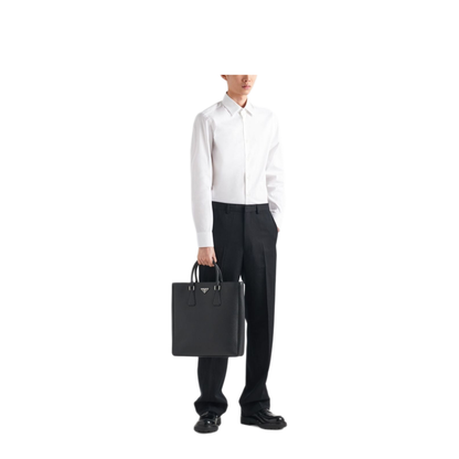 MAYFEYR - Prada - Long-Sleeve Cotton Shirt - UCM608SOOO10HTF0009