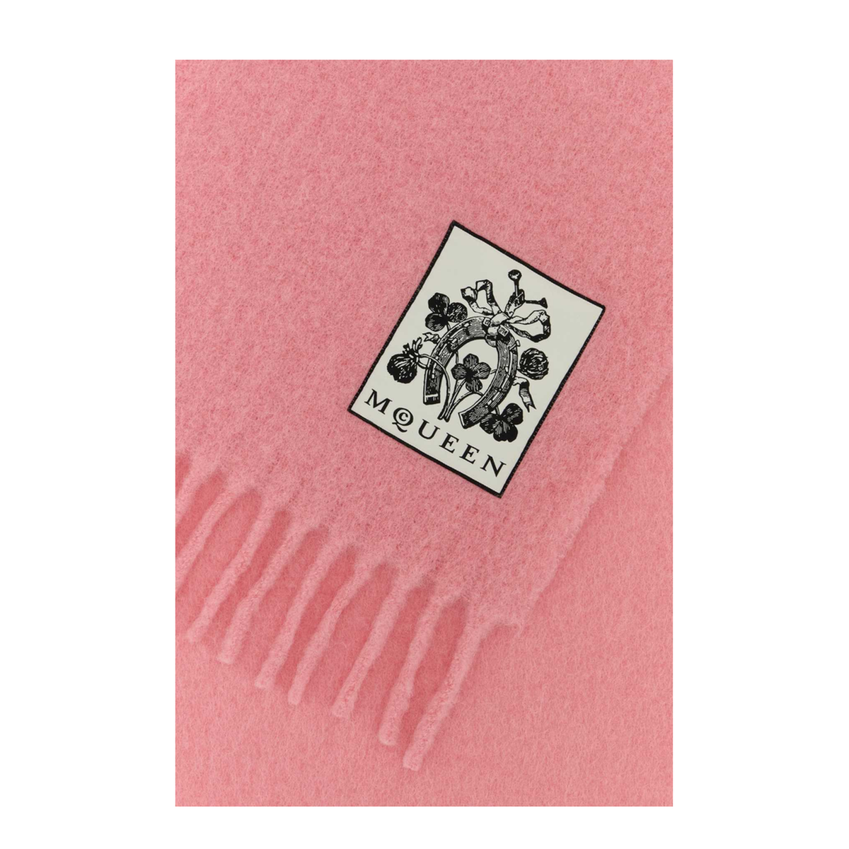 MAYFEYR - Alexander Mcqueen - Solid Cosy Alpaca Scarf - 8357073E78Q5900