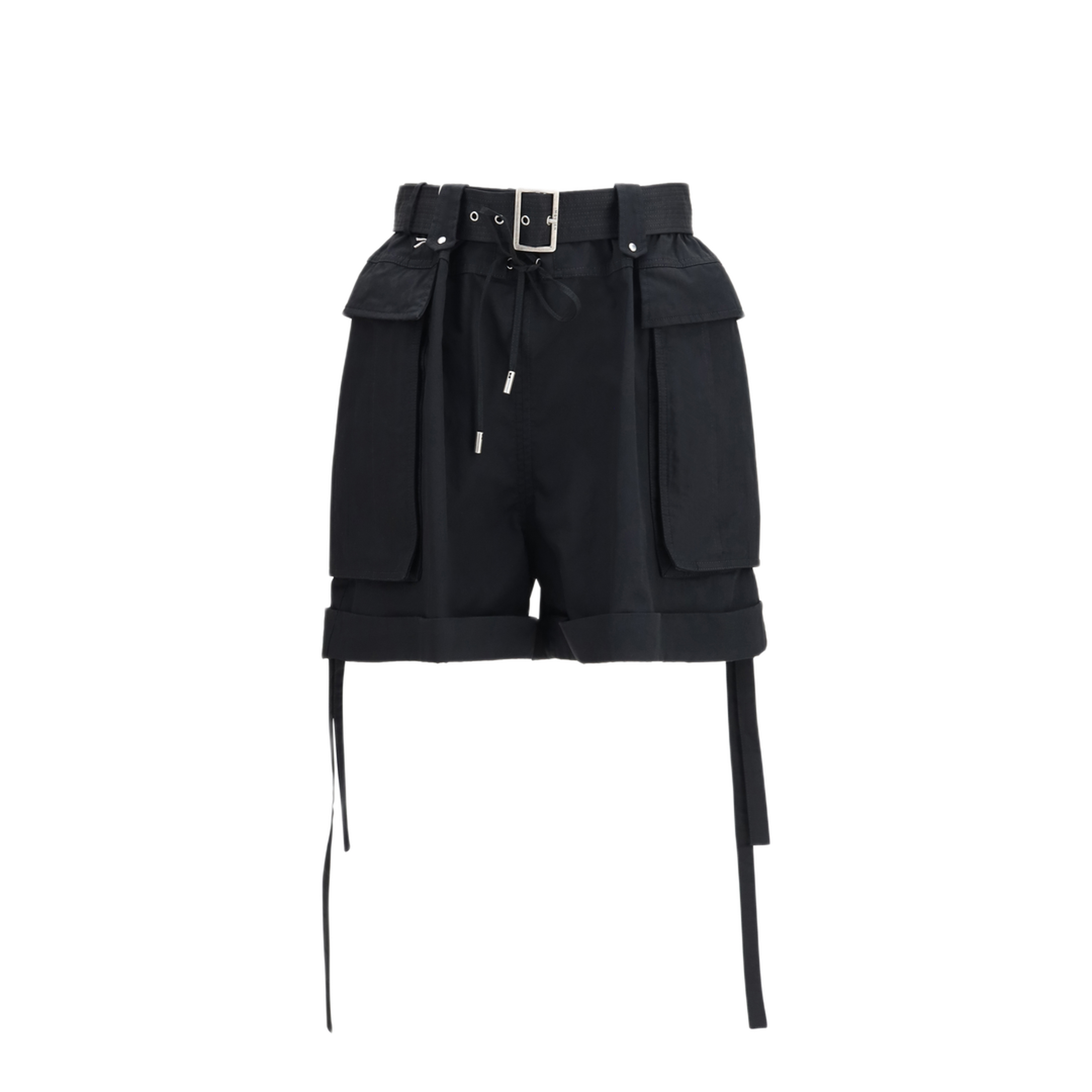 MAYFEYR - Alexander Mcqueen - Cotton Shorts With Belt - 868654QZAQZ1000