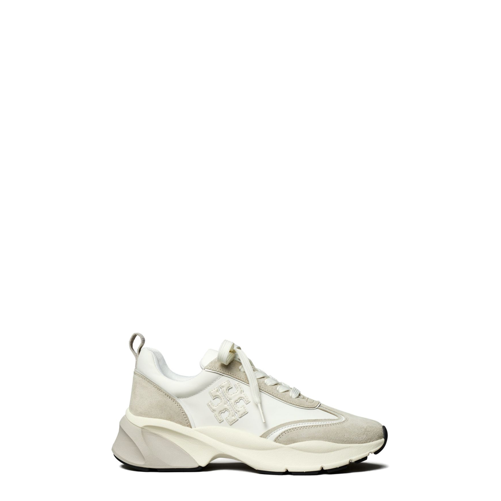 Canvas and Leather Suede Sneakers