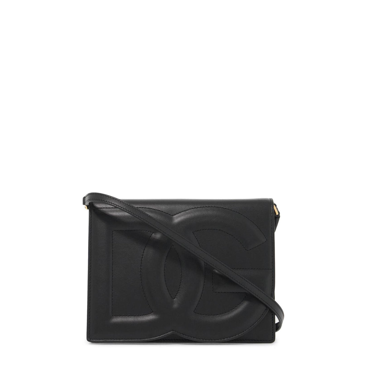 Dolce & Gabbana leather dg logo crossbody bag