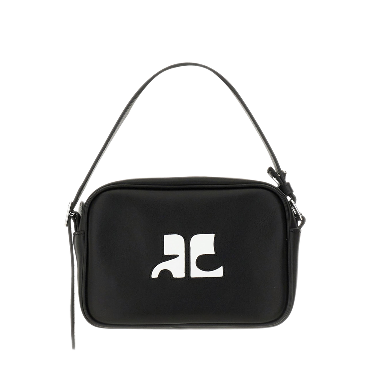 Reedition Calf Leather Shoulder Bag - Black
