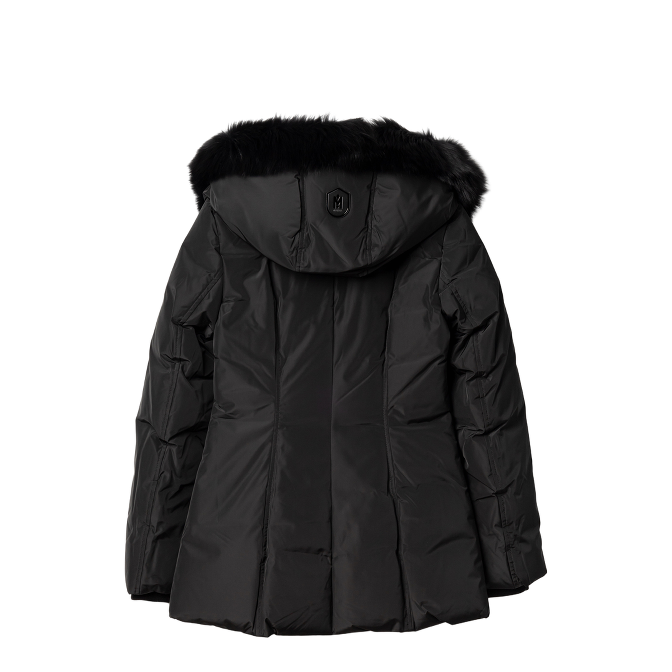Black Polyester Down Jacket