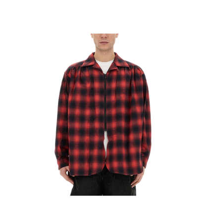 MAYFEYR - AïE - Plaid Shirt - NS947BBLACKRED