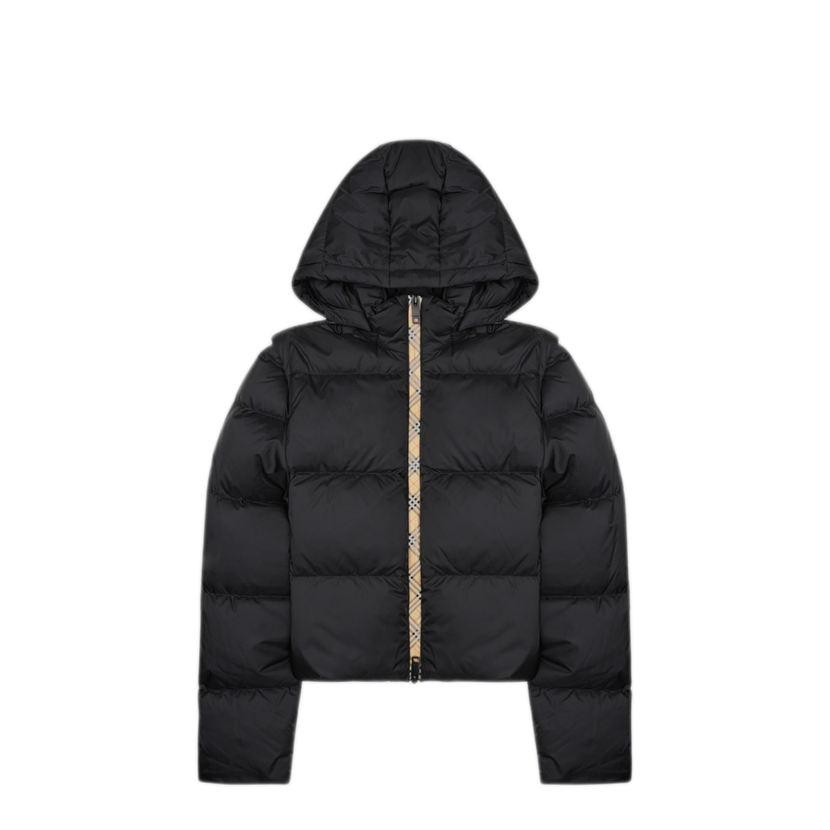 Black Nylon Down Jacket
