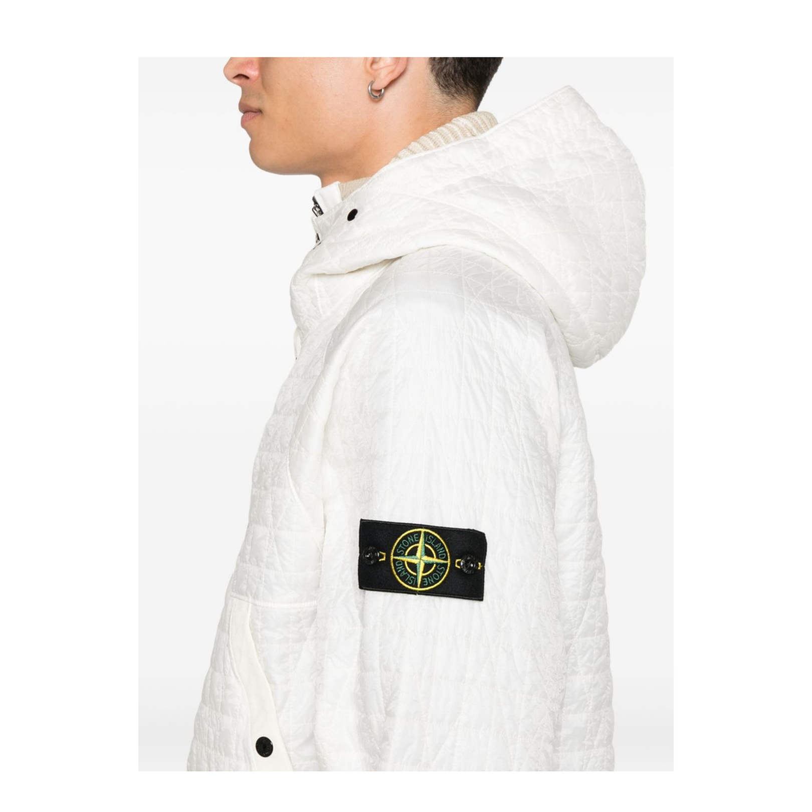 Padded Jacket in Light Nylon Rep