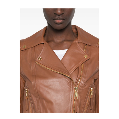 MAYFEYR - Elisabetta Franchi - Jackets Brown - GD01Z66E2FK3