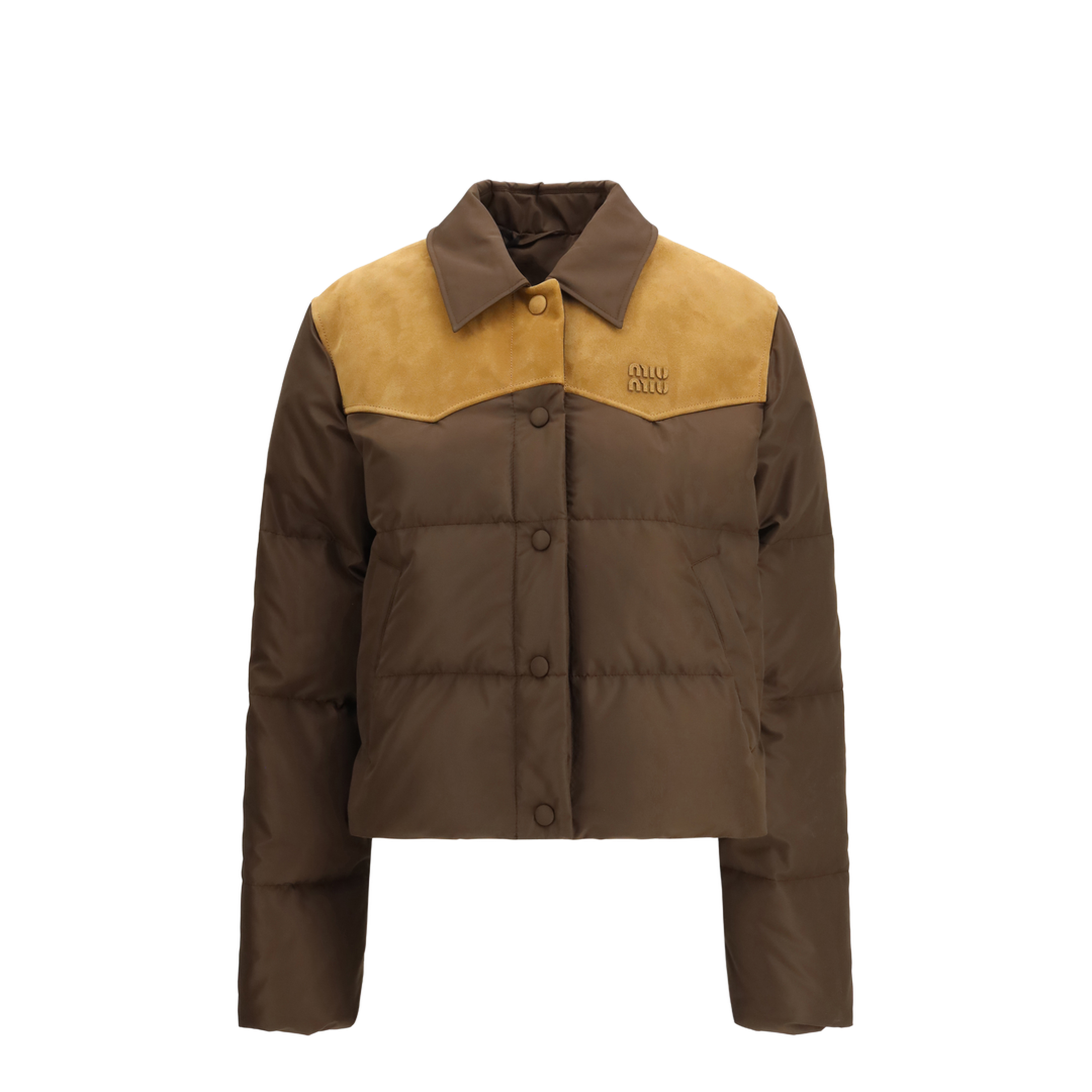 MAYFEYR - Miu Miu - Logo Hooded Puffer Jacket - ML1371SOOO18Q0