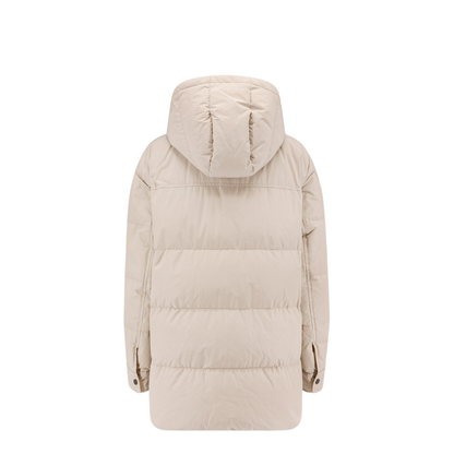 Knitted Neck Down Jacket