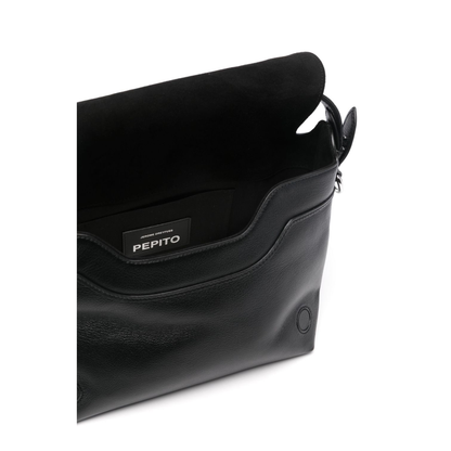 MAYFEYR - JÉRÔME DREYFUSS - Pepito L Tote Bag - 44PEPLBUNOIRSILVER
