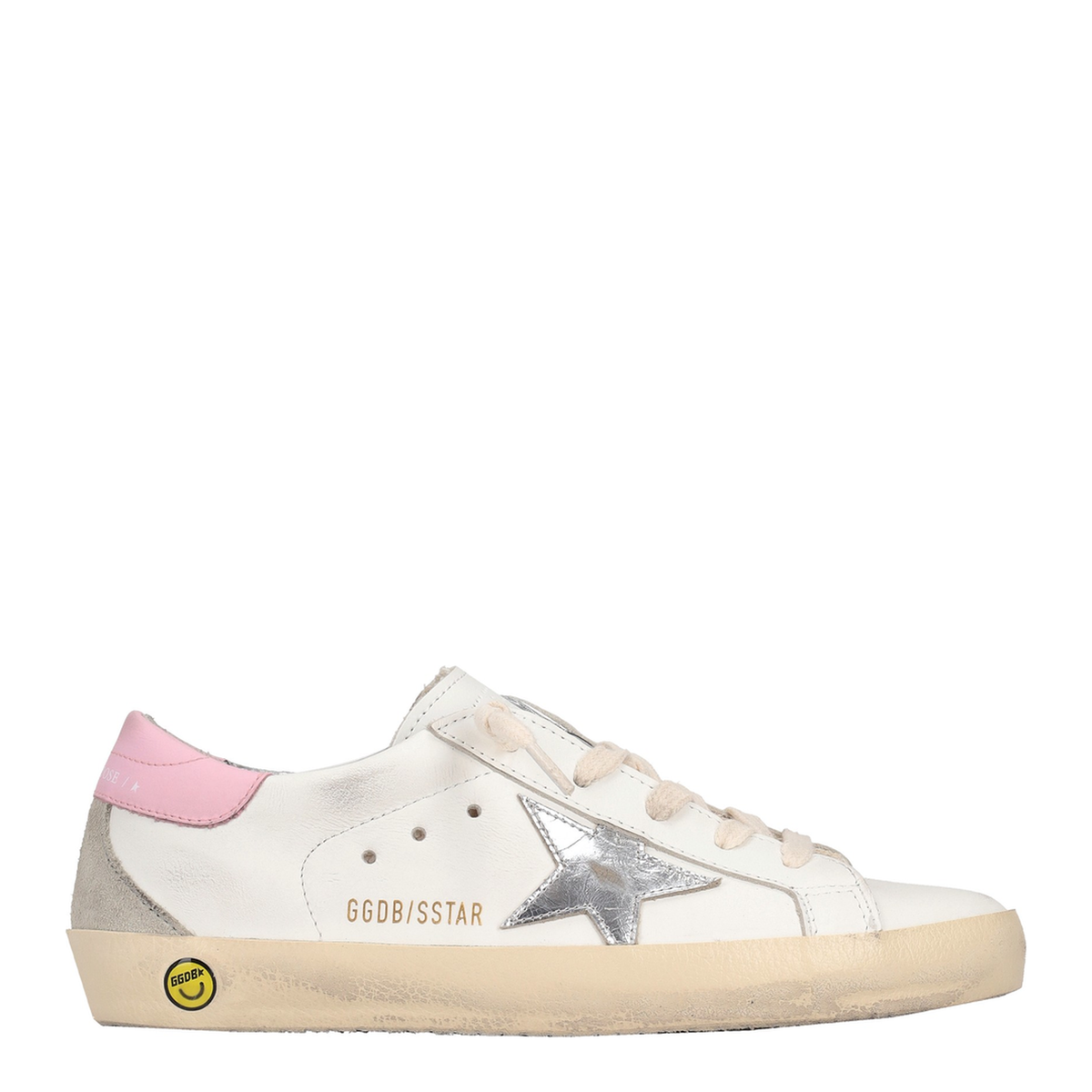 MAYFEYR - Golden Goose - Super Star Leather Upper And Heel Laminated Star Suede Spur - GYF00102F00466211531