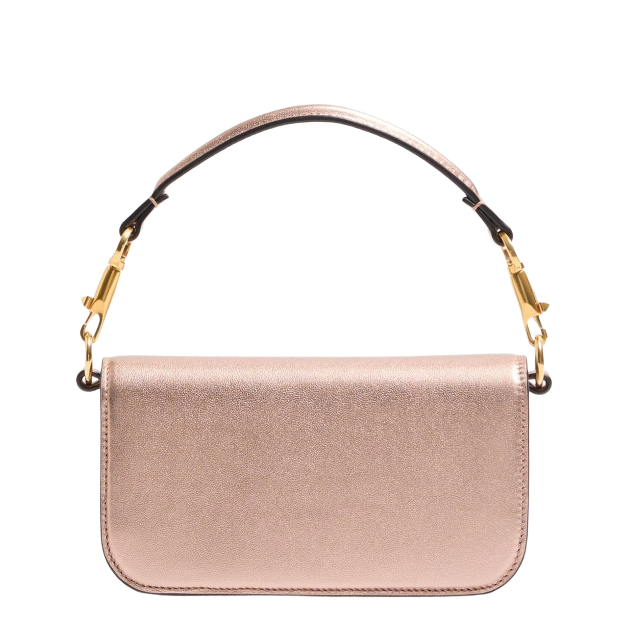 Locò Small Calfskin Shoulder Bag - Pink