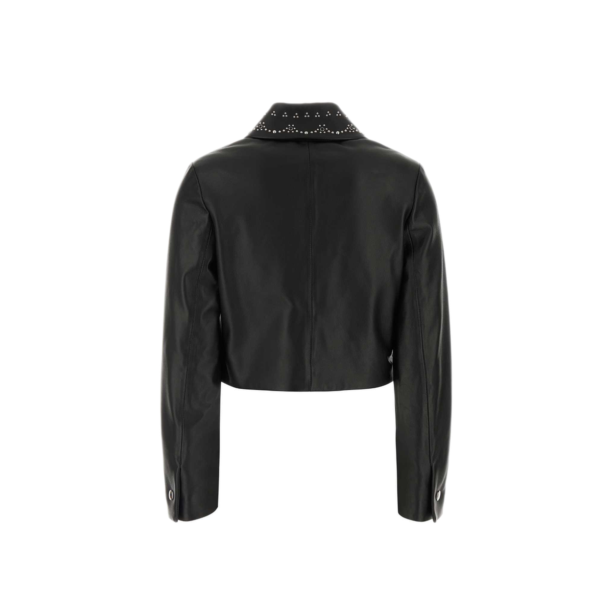 MAYFEYR - Marni - Black Nappa Leather Jacket - GIMX0345MXULA77200N99