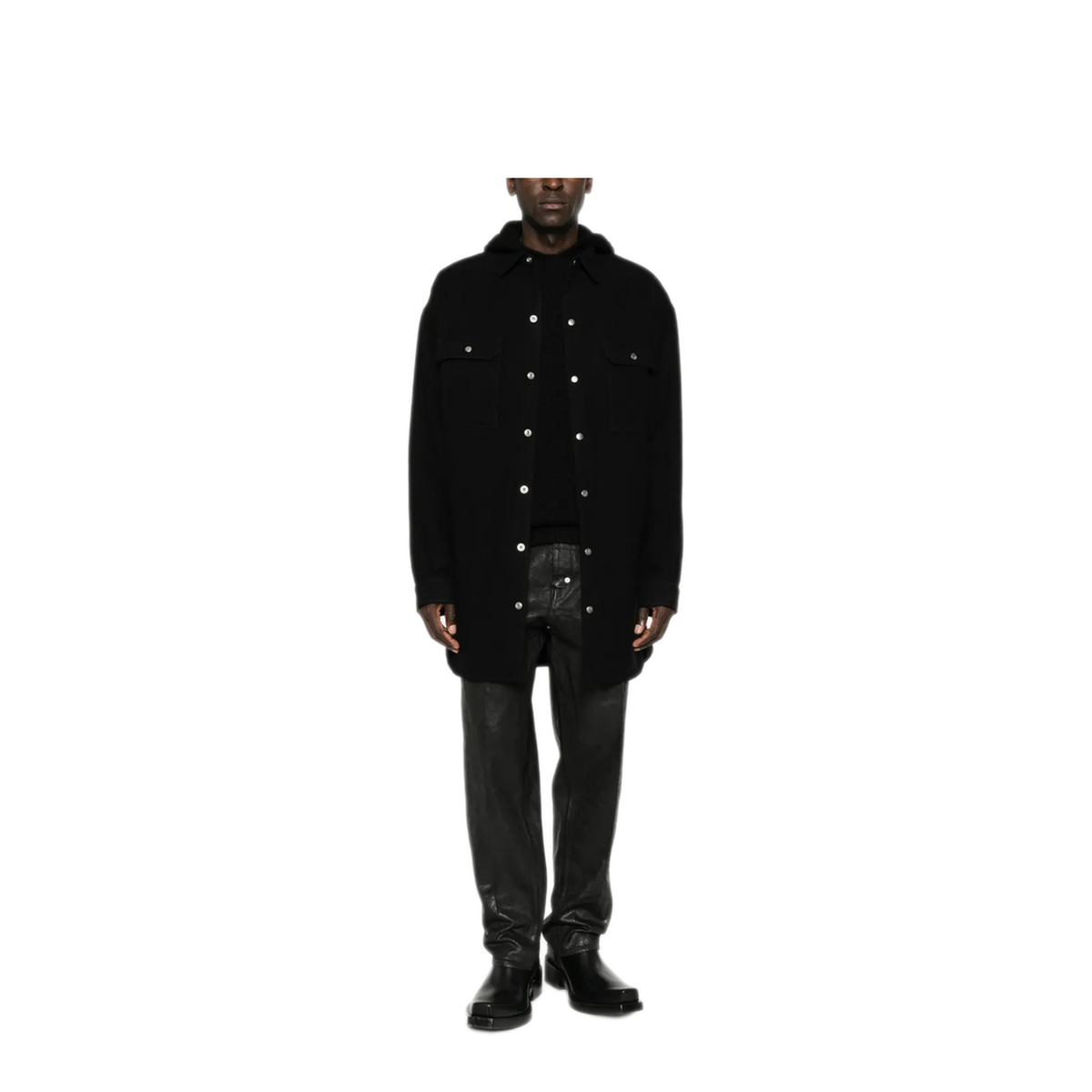 MAYFEYR - Rick Owens - Long Wool Overshirt - RU02F4728WBD09