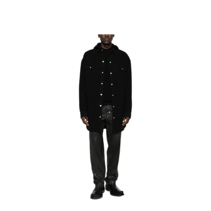 MAYFEYR - Rick Owens - Long Wool Overshirt - RU02F4728WBD09