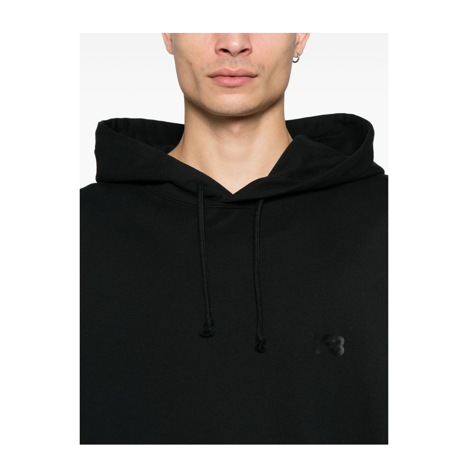 Black French Terry Hoodie