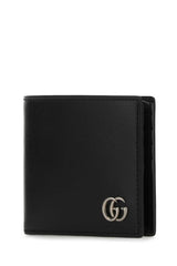 Gg Marmont Leather Billfold Wallet