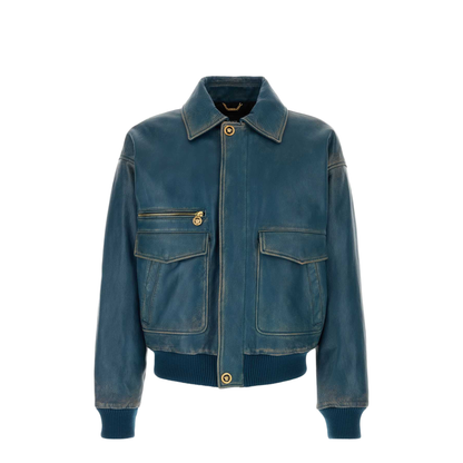 Blouson Leather Distressed Leather