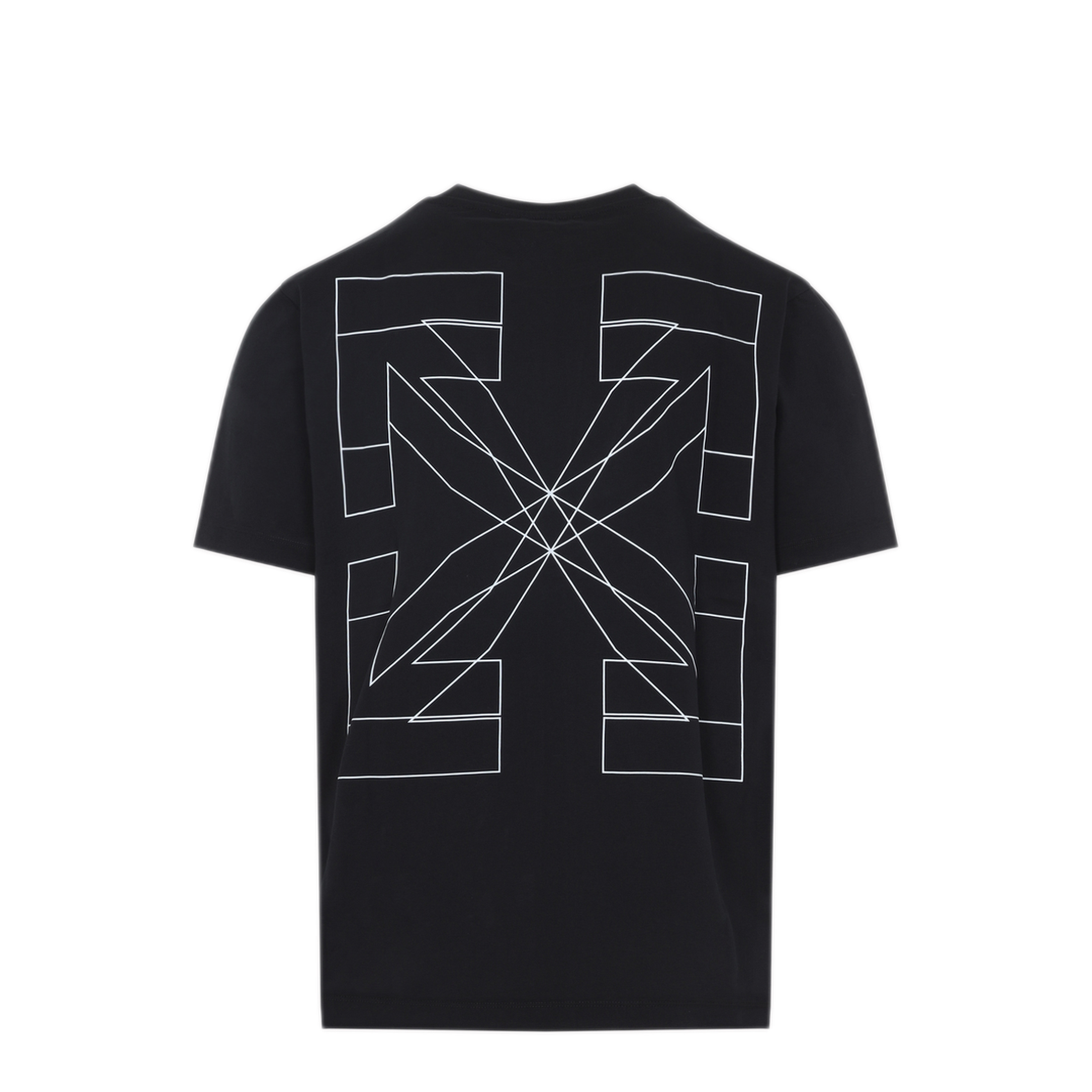 MAYFEYR - Off-White - Big Double Arrow T-Shirt - OMAA027S26JER0030001BLACK