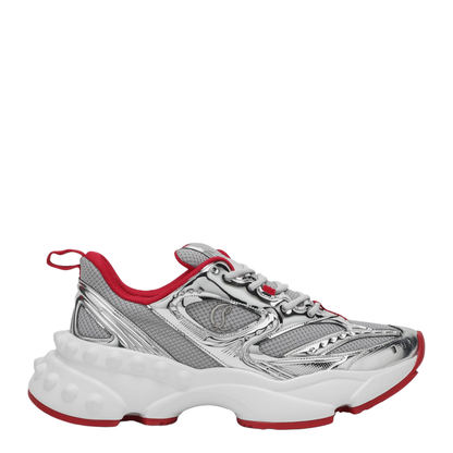 So Flo Running Sneaker Silver Red