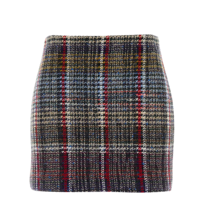 MAYFEYR - Missoni - Embroidered Wool Mini Skirt - DS26WH09BC006KSMSQX