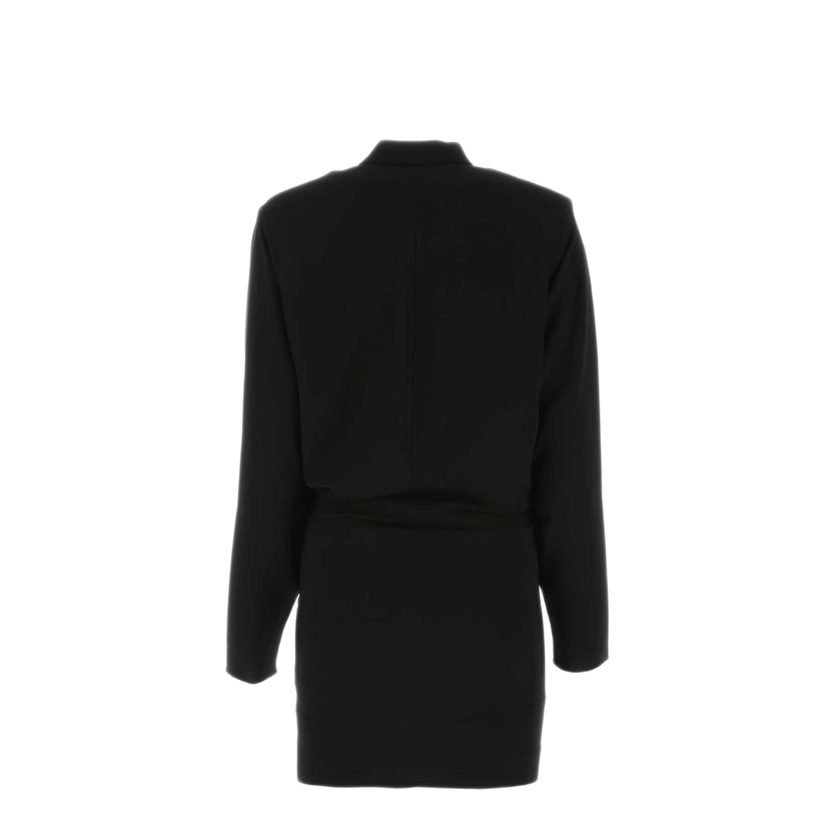 MAYFEYR - Isabel Marant - Black Crepe Lazeli Mini Dress - RO0068FAA1J29I01BK
