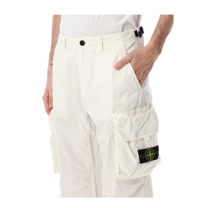 MAYFEYR - Stone Island - Trousers White - 3100036S0318V0093