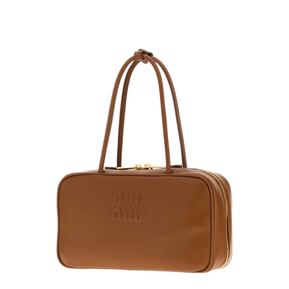 MAYFEYR - Miu Miu - Caramel Leather Shoulder Bag - 5BB1722CRWF0046