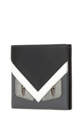 Grey Leather Insert Horizontal Wallet