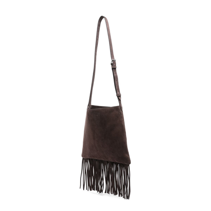Nellcote Suede Leather Shoulder Bag