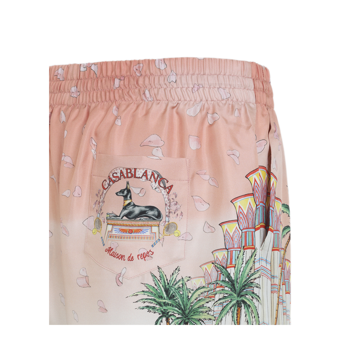 MAYFEYR - Casablanca - Ethereal Silk Shorts - MPF26TR39905ETHEREAL