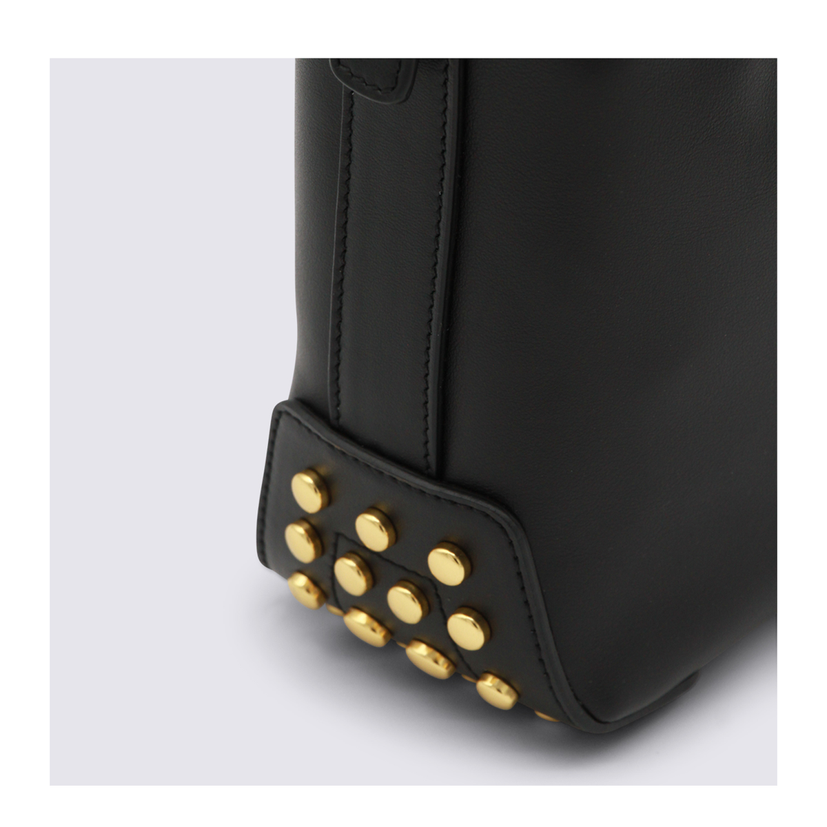 Mini Calfskin Tote - Black