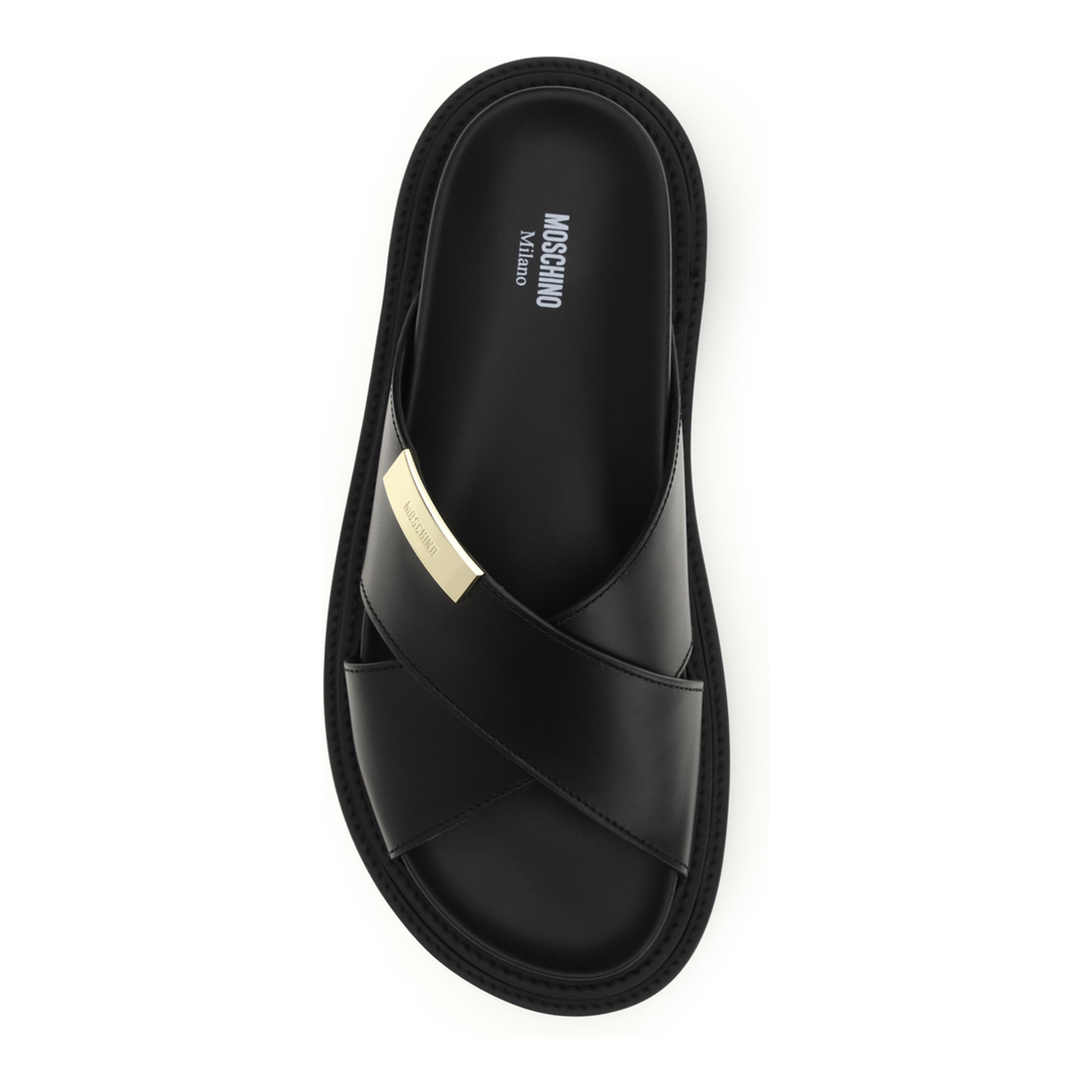 MAYFEYR - Moschino - Leather Sandals - MB28063G0OGA0