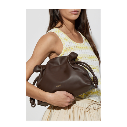 MAYFEYR - Loewe - Flamenco Medium Bag - A411FC1XD40CHOCOLATE
