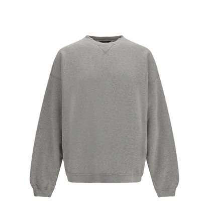 MAYFEYR - Golden Goose - Oversized Crewneck Sweater With Lettering On The Back - GUP02711P002637