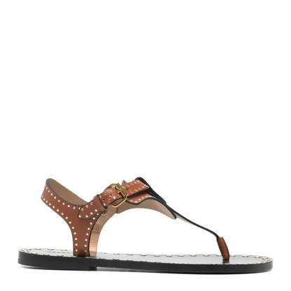 MAYFEYR - Isabel Marant - Joonya Studded Flat Sandals - SD0272FAD1B01S