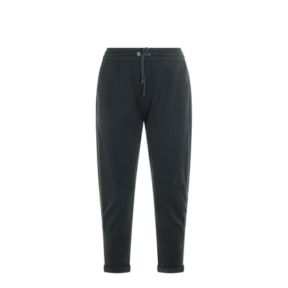 Cotton and Silk Blend Trousers