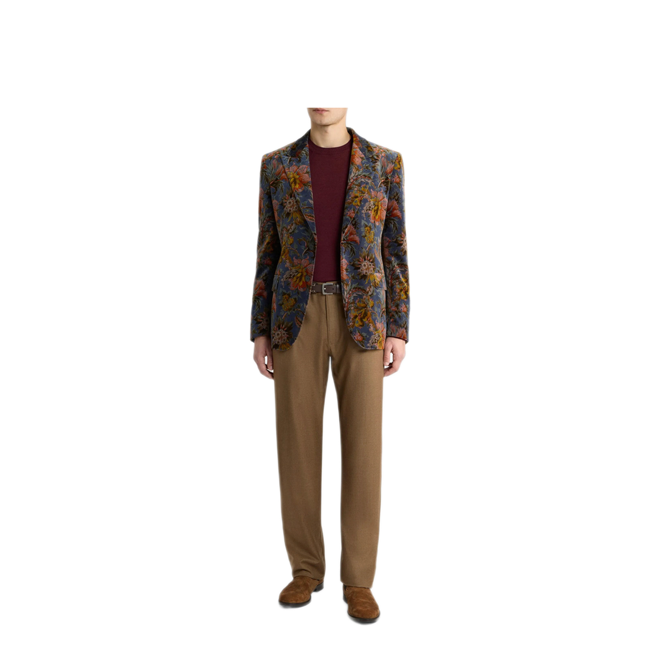 MAYFEYR - Etro - Fuji Knitted C-Neck - MRKF0080AU12Q