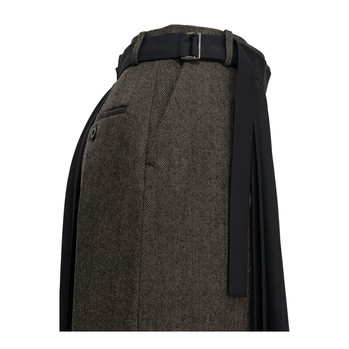 MAYFEYR - Sacai - Pleated Midi Skirt - 2608766605