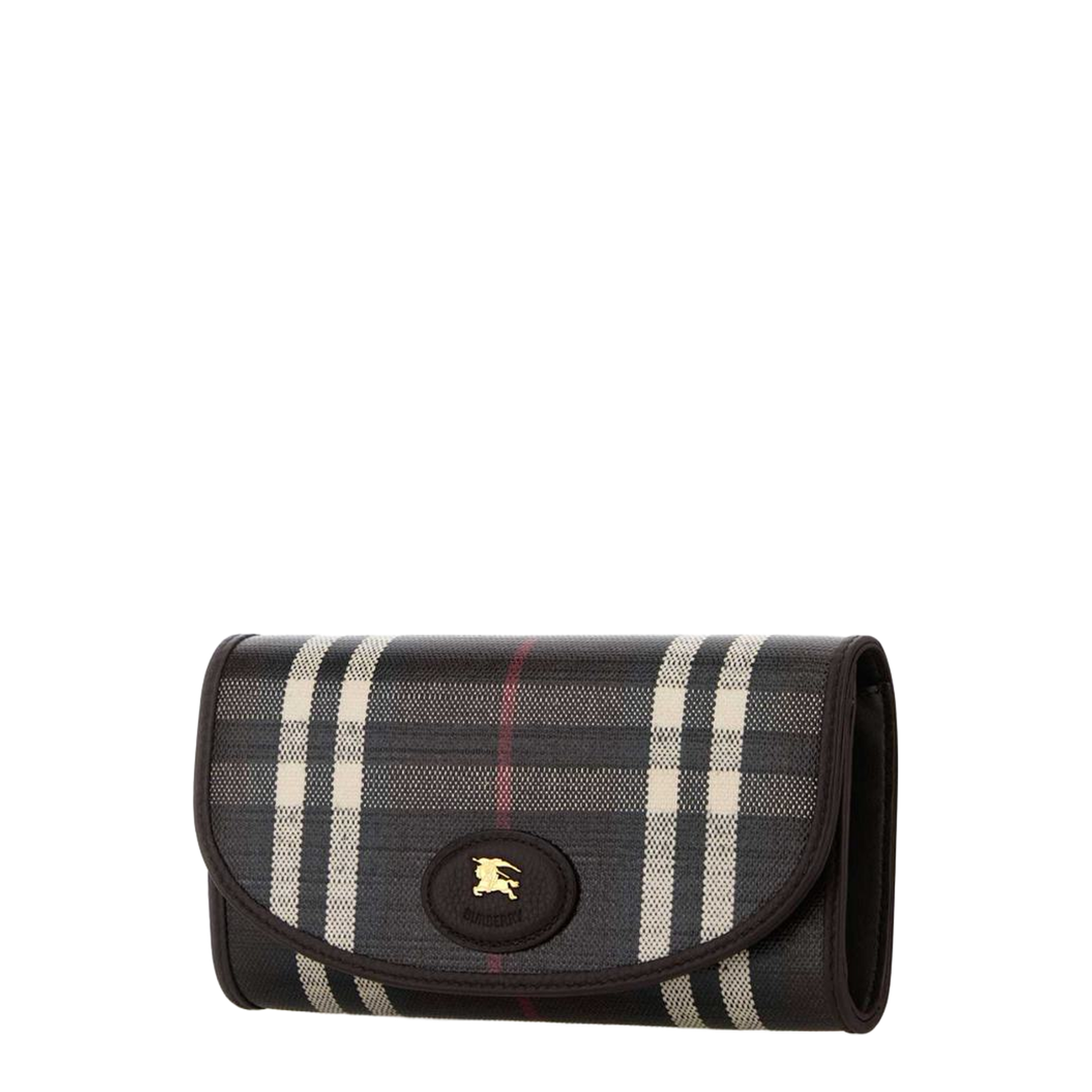 Printed Canvas Wallet