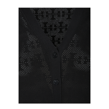 Monogram Jacquard Cardigan