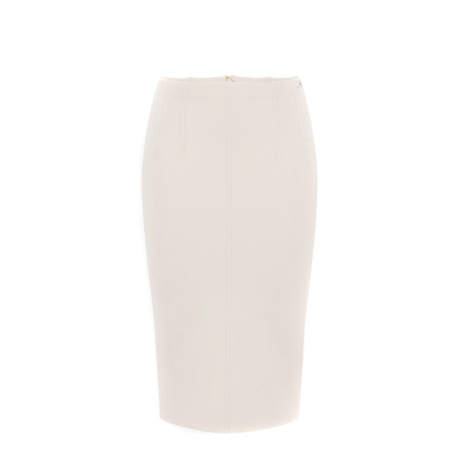 MAYFEYR - Elisabetta Franchi - Skirt Milk - GK19S56E2DZ9