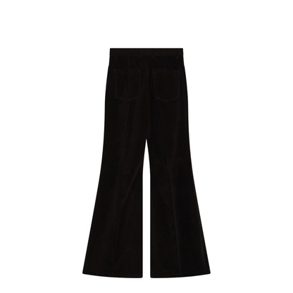 Espresso flared pants
