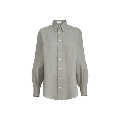 Grey Linen Shirt